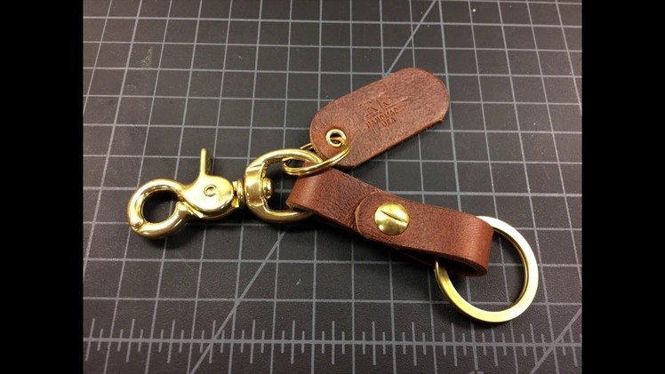 How to Make a Leather Keychain