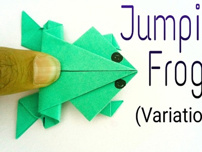 How to make a paper "Traditional Jumping Frog 