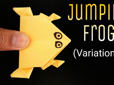 How to make a paper "Traditional Jumping Frog 