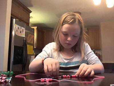 How to make a Pony Bead Watermelon keychain