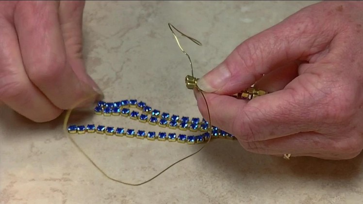 How to Make a Rhinestone Chain Tassel