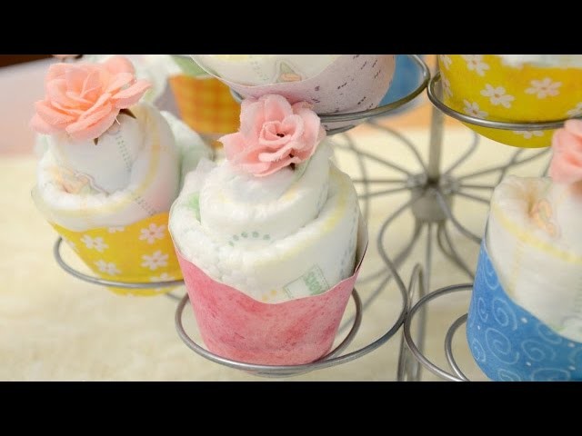 How to Make Diaper Cupcakes - Sprinkle Some Fun Facebook Live 4.27.16