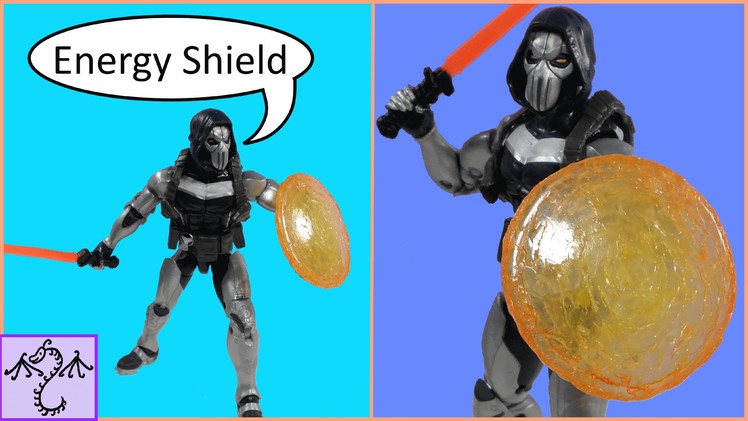 How to Make Energy Shield for Taskmaster Marvel Legends Figure
