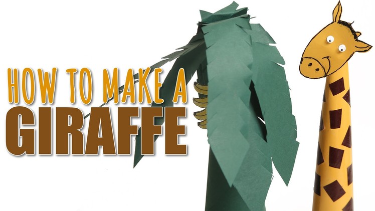 How To Make Giraffe | Learn Art and Craft | DIY Decorated  Paper Giraffe | Kids Art and Craft