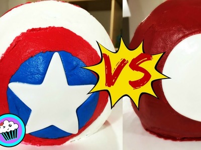 How to make Marvel Captain America Civil War Cake | Pinch of Luck