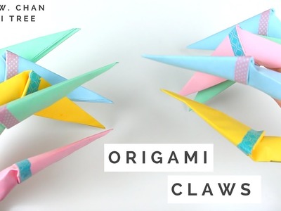 How to Make Origami Claws - Fold Paper Claws!