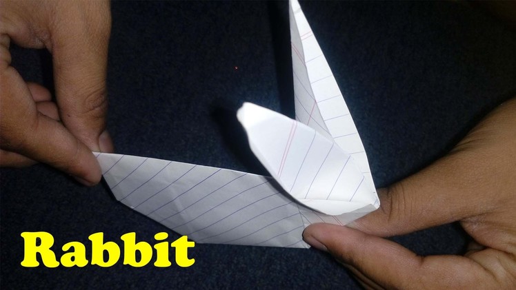 How To Make Paper Rabbit At Home ( Origami )