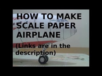 How To Make Scale Paper Aircraft - Canon Creative Park