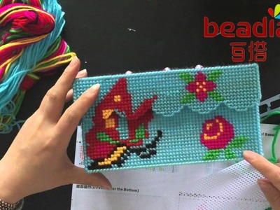 How to make the beautiful Cross Stitch Tissue Box