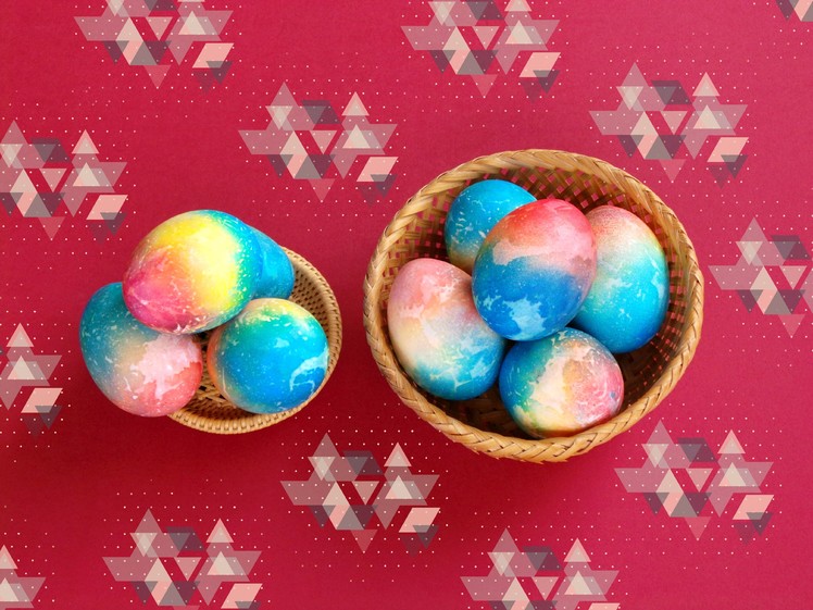 HOW TO PAINT EGGS FOR EASTER with their own hands. DIY COLORED EGGS AT EASTER.