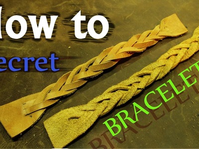 How to tie Trick Secret Plait BRACELET