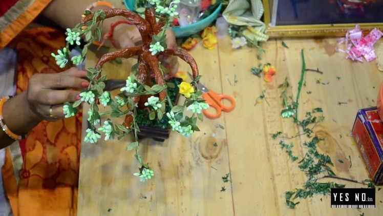 How we create a paper Bonsai Tree