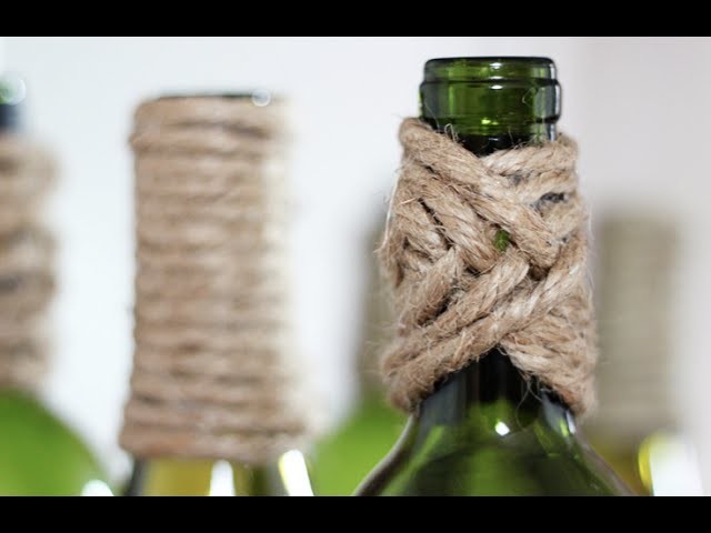 INCREDIBLE ! How to cut a bottle with a shoelace! TUTORIAL