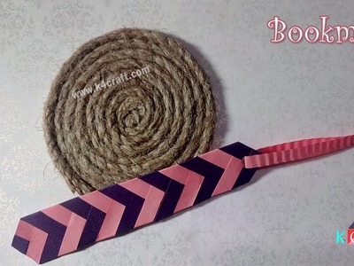 Learn How to make Quilling Paper "Bookmark" at Home - K4Craft.com