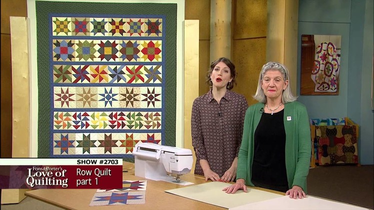 Love of Quilting Preview: How to Make a Patchwork Quilt, Pt 1 - Patchwork Pleasure (2703)