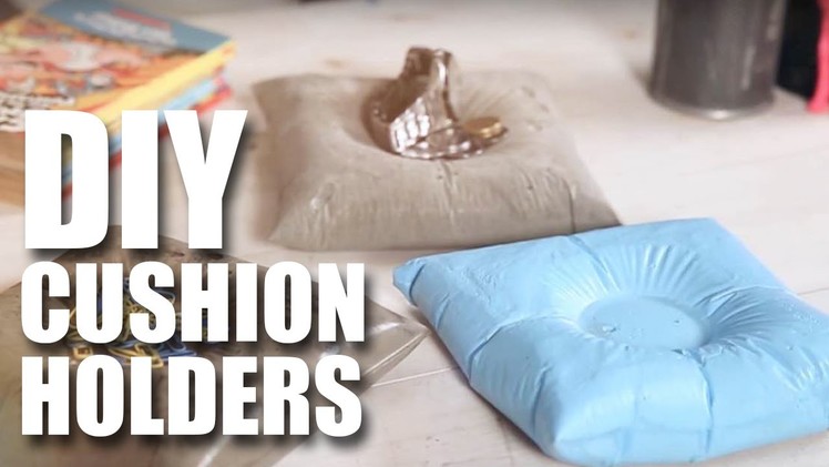Mad Stuff With Rob - How To Make DIY Cushion Holders | Room Decor Ideas