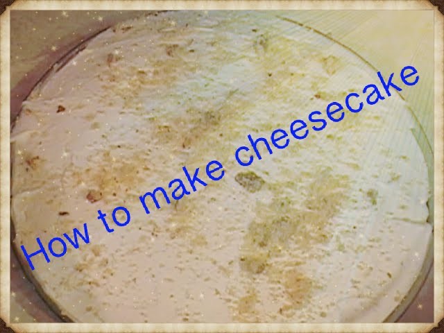 Af Somali " How to make Cheesecake" Baking