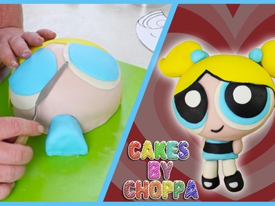Bubbles Cake - PowerPuff Girls (How To) || CakesByChoppA