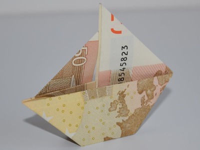 Euro Origami: Sailing Ship | 50 Euro | Easy tutorials and how to's for everyone #Urbanskills