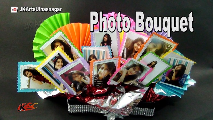 Gift Idea |  Photo Bouquet | How to make | JK Arts 959
