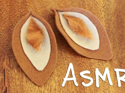 How to: ASMR fawn ear tutorial