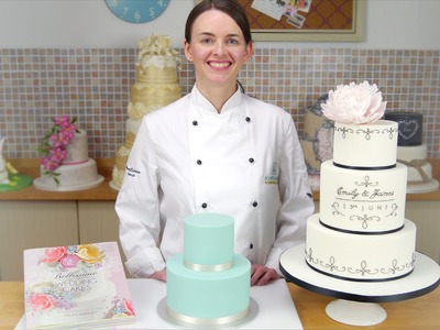 How To Cover A Cake In Sugarpaste & Achieve Sharp, Crisp Edges