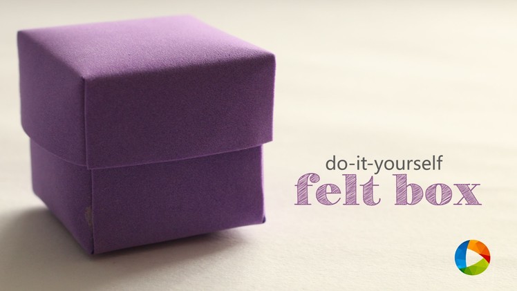 How to: Felt Box - Easy arts and crafts - Art-all-the-way