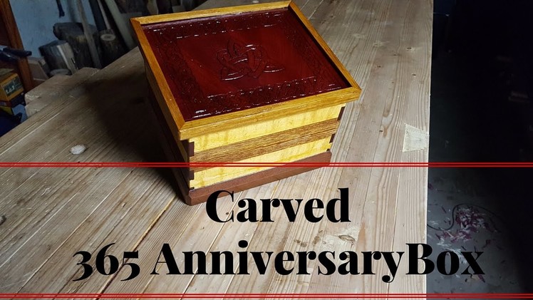 How to Make A 365 Box for An Anniversary Gift From Wood Scraps of Wood