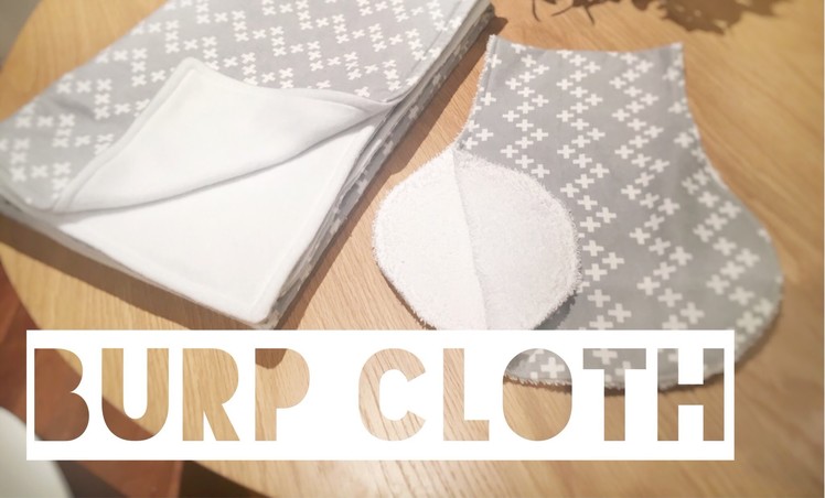 HOW TO MAKE A BURP CLOTH | DIY Gift   Mummy Maker
