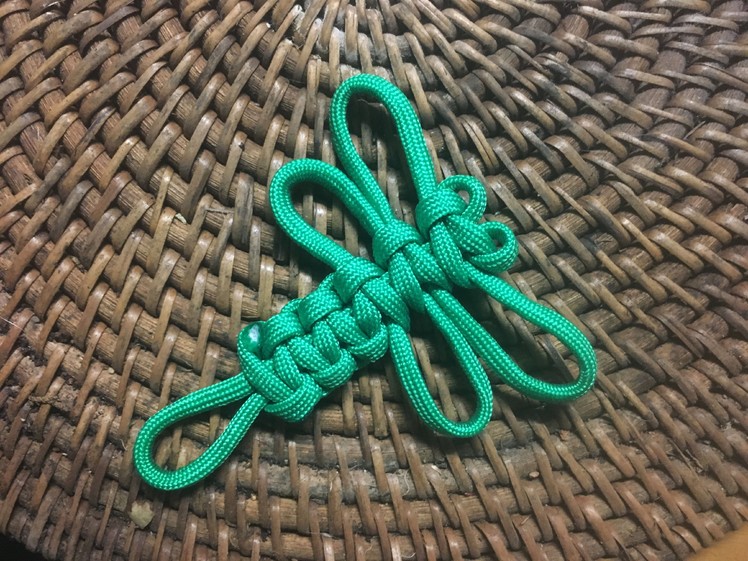 How To Make A Decorative Paracord Dragonfly - Tutorial