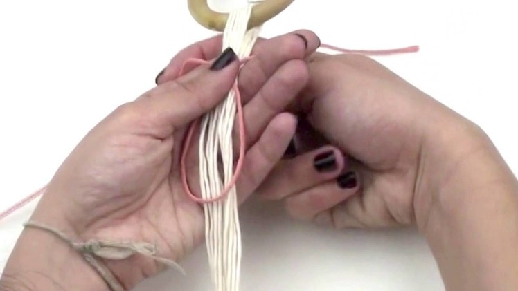 How to make a Gathering knot in macrame | WE ARE KNITTERS