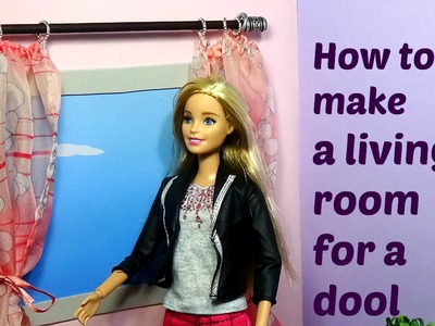 How to make a living room for doll  How to make a room for doll DIY for Dolls