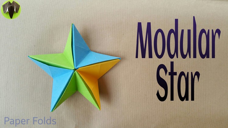 How to make a Paper "Modular Star 