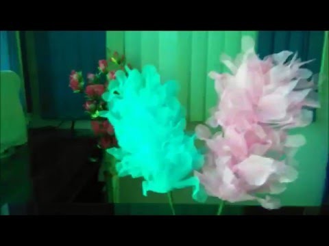 How to make aarkandi  and waste cloth beautiful flowers sitcks  (Crafts) for creative students etc.