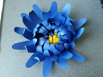 How to make Amy (chrysanthemum flower) Giant Paper flower