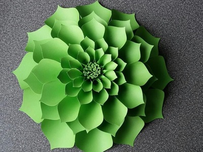 How To Make Antonia Giant paper Flower