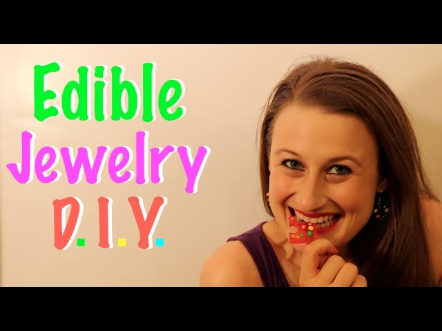 How To Make Edible Jewelry
