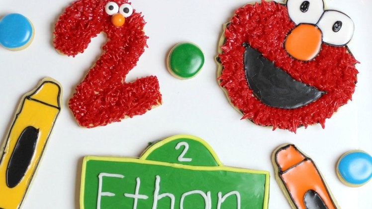 How to make Elmo Cookies