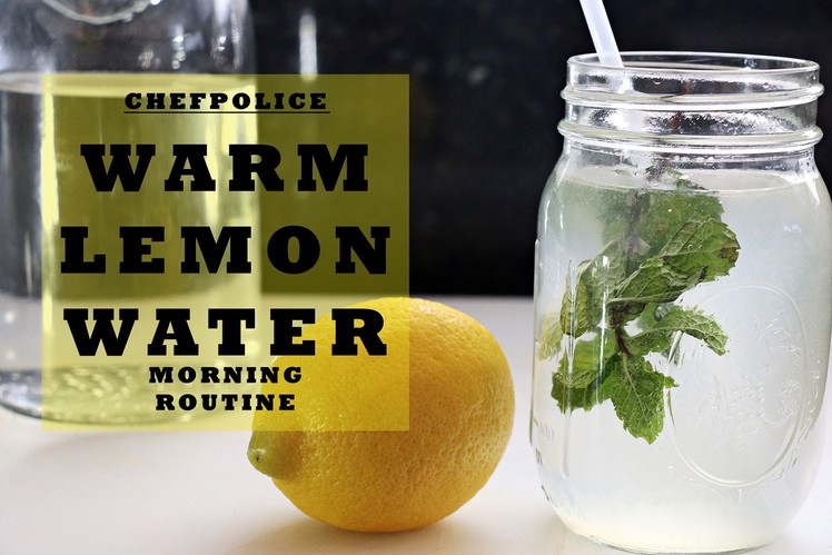 How to make Lukewarm Lemon Water for Health Benefits