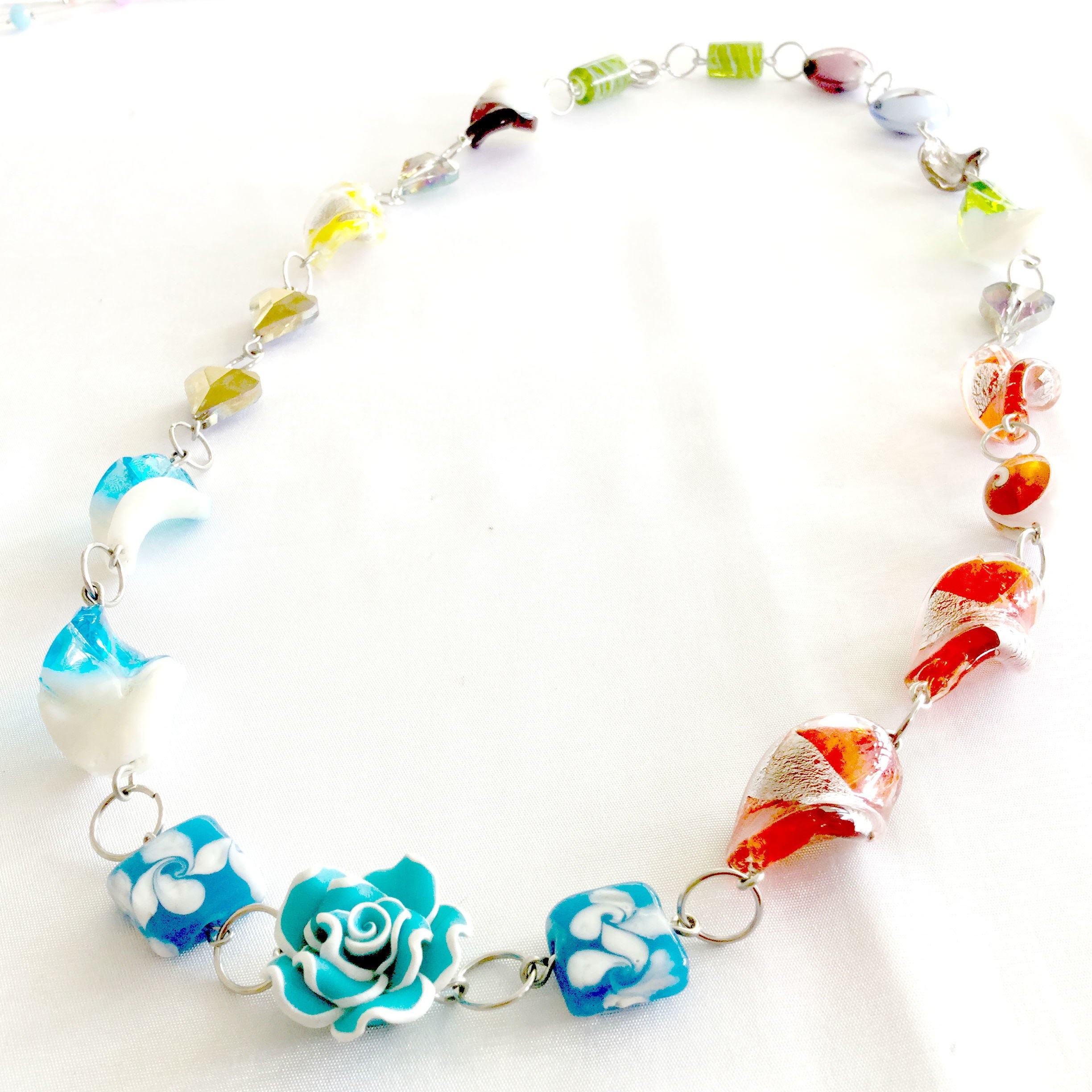 How To Make Necklace Using Jump Rings 2239