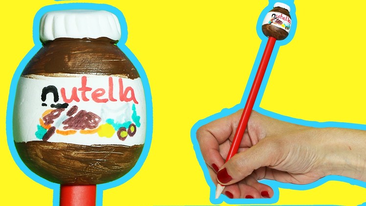 How to Make Nutella Pencil Topper | Boyaboya