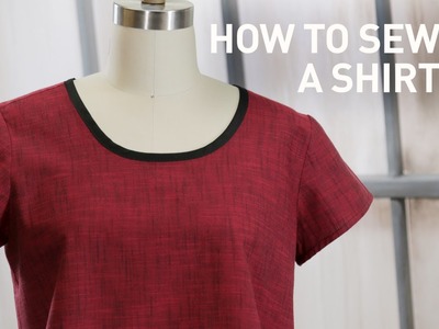 How to Sew a Shirt: Easy Pullover | Craftsy Sewing Projects