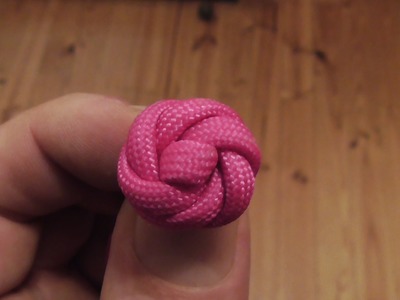 How To Tie A Rose Button Knot - Tutorial