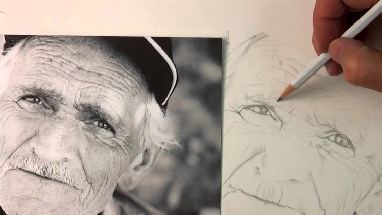 How to Use Wrinkles to Your Advantage In a Realistic Portrait!