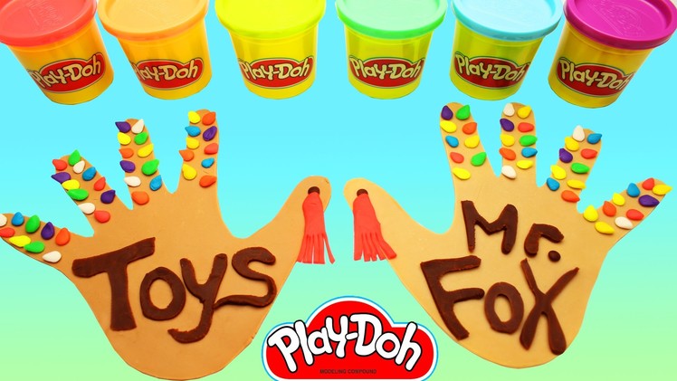 Learn How to Make Hand Print Baby Colorful Cookies With Play Doh