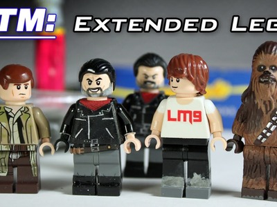 LEGO Customizing Tutorial: How to make Extended Legs