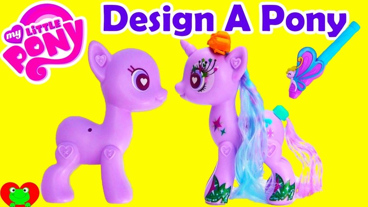 My Little Pony Starlight Glimmer Design a Pony How to Curl Your Pony's Mane