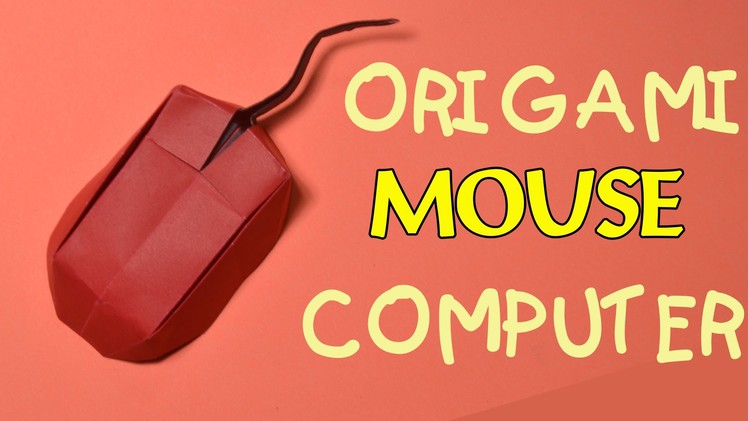 Origami easy - how to make origami mouse computer