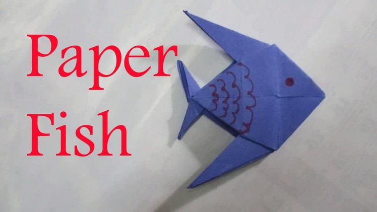 Origami Fish - Origami Fish Step By Step Instructions