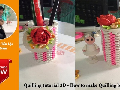 Quilling tutorial Advanced 3D- How to make Advanced Quilling box 02